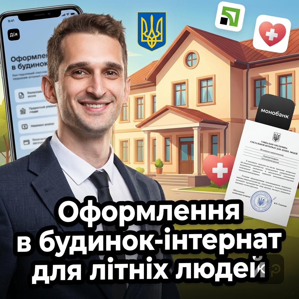 Як оформити в будинок-інтернат літню людину або особу з інвалідністю
