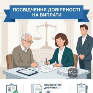 Оформлення довіреності на отримання пенсії за участю нотаріуса та пенсіонера