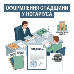 Оформлення спадщини на кооперативне майно у нотаріуса