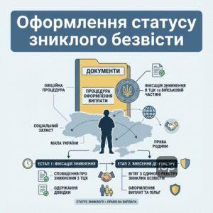 Процедура оформлення виплати за безвісти зниклого військового в Україні