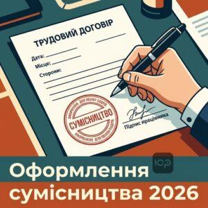Процедура оформлення працівника за сумісництвом заява та наказ
