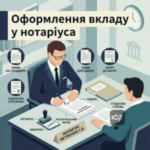 Оформлення спадкування банківського вкладу у нотаріуса та розкриття банківської таємниці