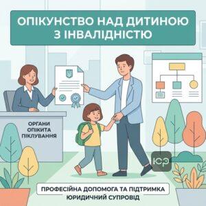 Оформлення опікунства над дитиною з інвалідністю в органах опіки