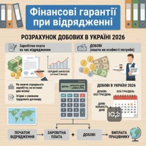 розрахунок добових в Україні 2026