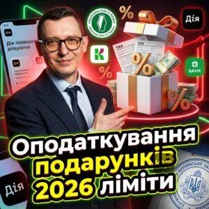 opodatkuvannia-podarunkiv-2026-limity