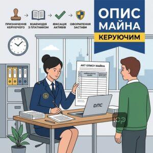 Процедура опису майна платника податків податковим керуючим