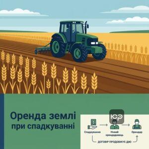 Оформлення права власності на земельну ділянку спадкування землі в оренді