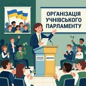 Вибори та організація учнівського самоврядування у закладі освіти