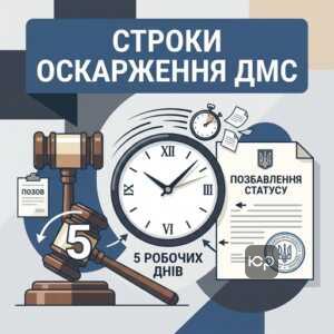 Оскарження рішення ДМС про позбавлення статусу в суді