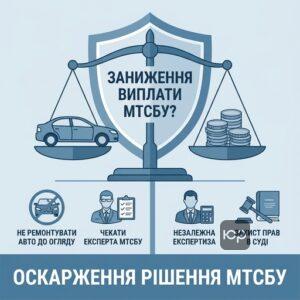 Що робити якщо МТСБУ занижує суму виплати за ДТП без поліса винуватця