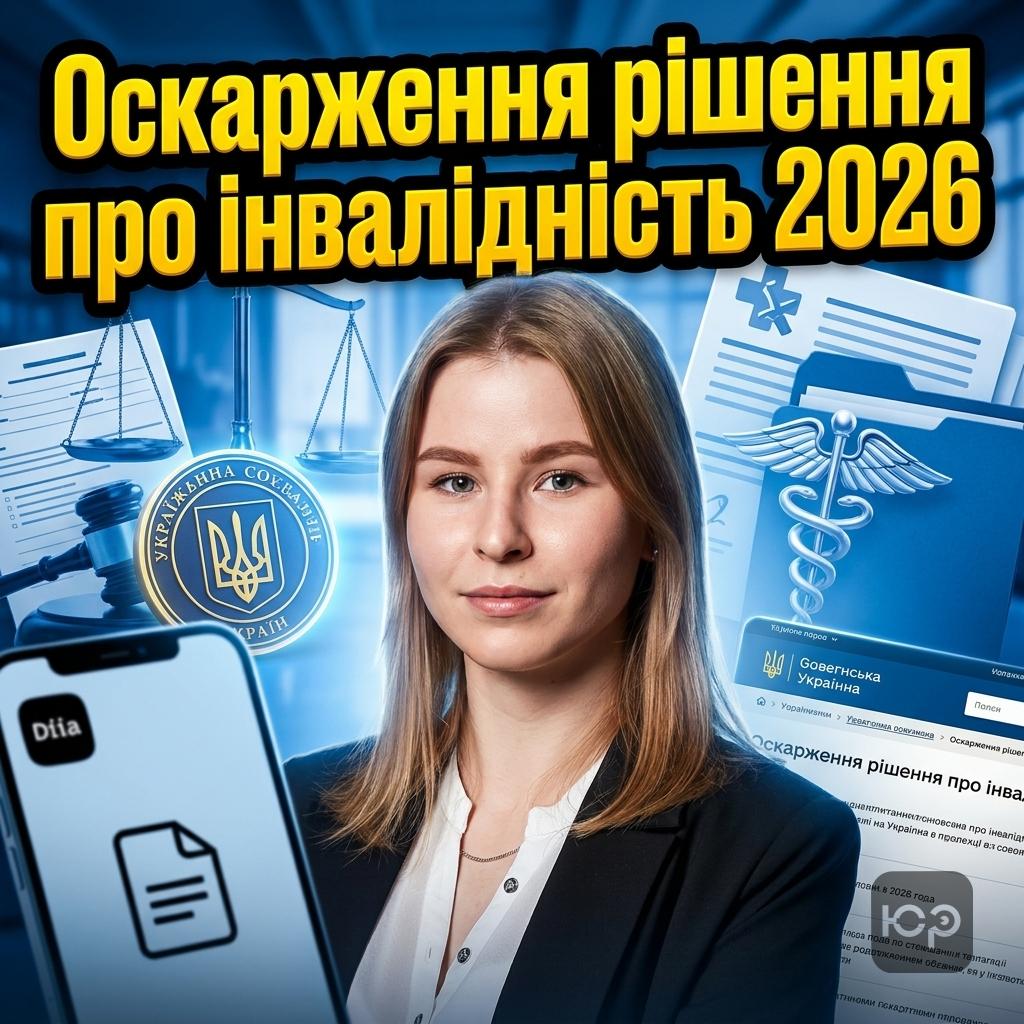 Як оскаржити рішення про інвалідність у 2026 році: процедура та строки