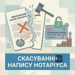 Скасування виконавчого напису нотаріуса через суд