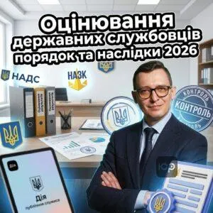 otsiniuvannia-derzhavnykh-sluzhbovtsiv-poriadok-ta-naslidky-2026