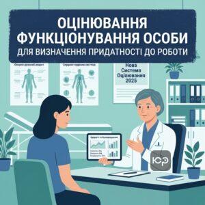 Оценивание повседневного функционирования лица для определения пригодности к работе
