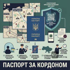 Оформлення закордонного паспорта за кордоном для чоловіків призовного віку