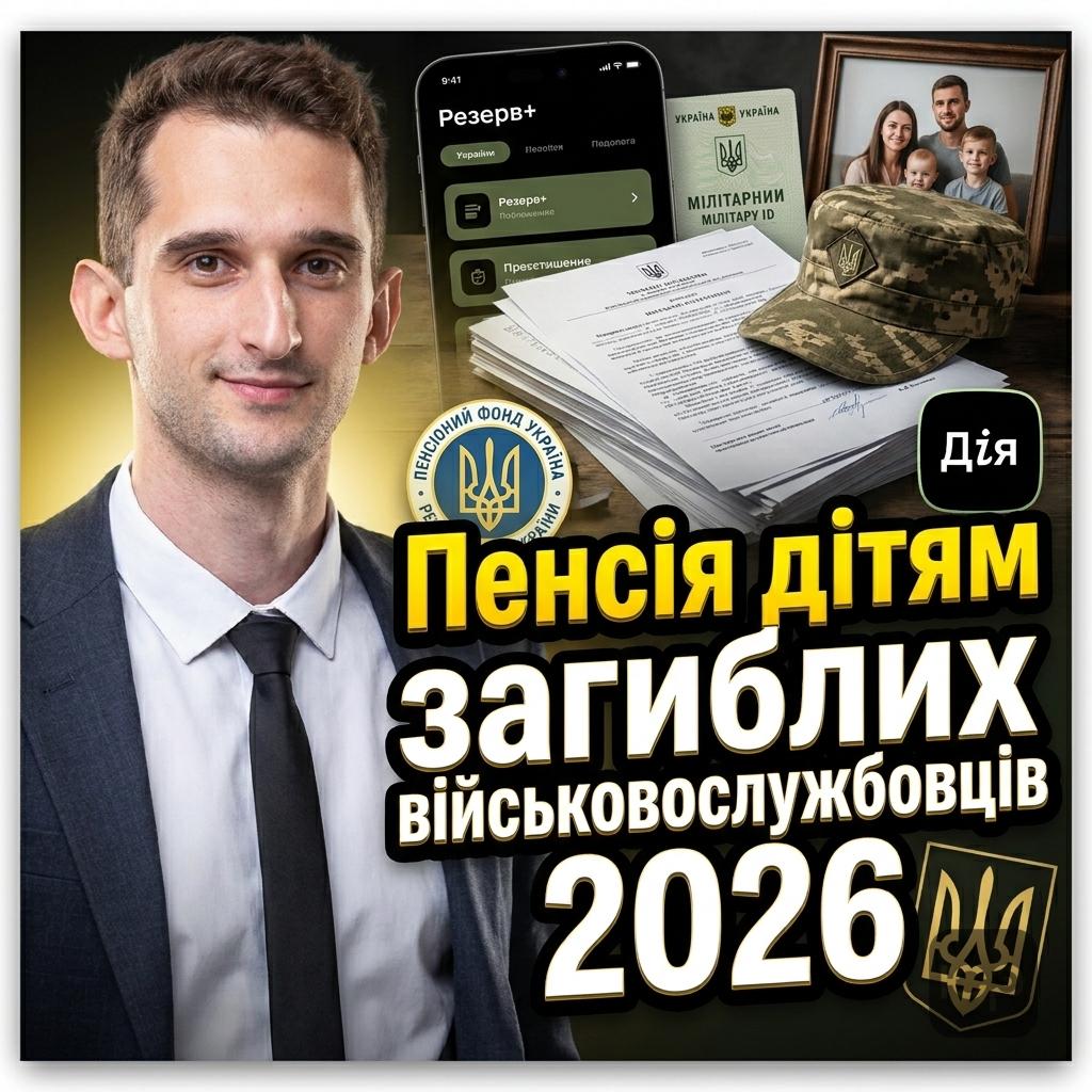 Пенсія дітям загиблих військовослужбовців розмір та умови