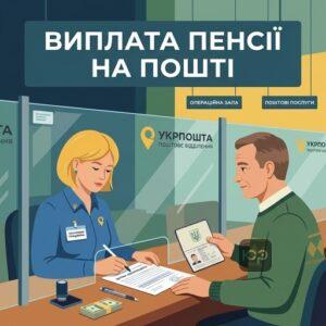 Процес отримання пенсійних виплат у відділенні пошти за довіреністю