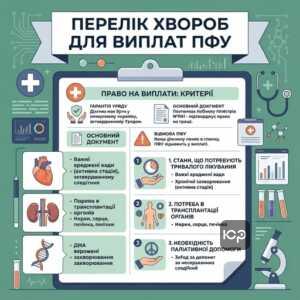 Перелік хвороб для отримання допомоги на дитину з тяжким захворюванням 2026
