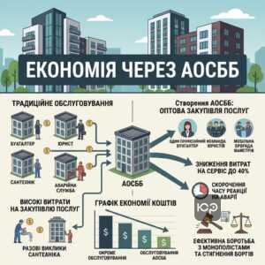 Економічні переваги та економія коштів при створенні асоціації ОСББ