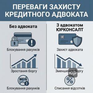 Адвокат по кредитах Київ порівняння результатів роботи