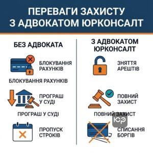 Адвокат в Запоріжжі: порівняння результатів самостійного захисту та роботи з адвокатським бюро ЮРКОНСАЛТ