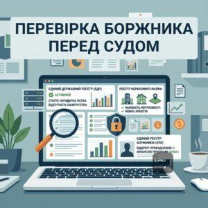 Перевірка активів боржника в державних реєстрах перед подачею позову