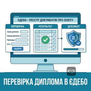 Як перевірити диплом про вищу освіту в реєстрі ЄДЕБО