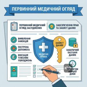 Первичный медицинский осмотр осужденных и экстренная медицинская помощь осужденным