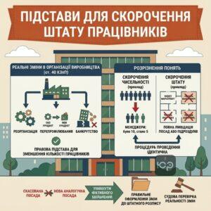 Основания для проведения процедуры сокращения штата работников на предприятии