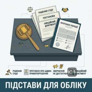 Підстави для взяття на профілактичний облік кривдника