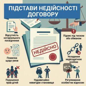 Юридичні підстави для визнання шлюбного договору недійсним в Україні за Цивільним кодексом