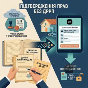 Как подтвердить право собственности на имущество без регистрации в ДРРП