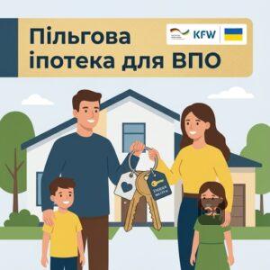 Пільгова іпотека для ВПО під три відсотки річних за рахунок німецького гранту