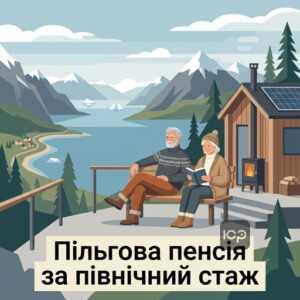 Умови виходу на пенсію за північним стажем для чоловіків та жінок