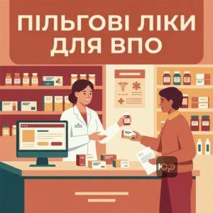Отримання пільгових ліків для ВПО за Постановою 1303
