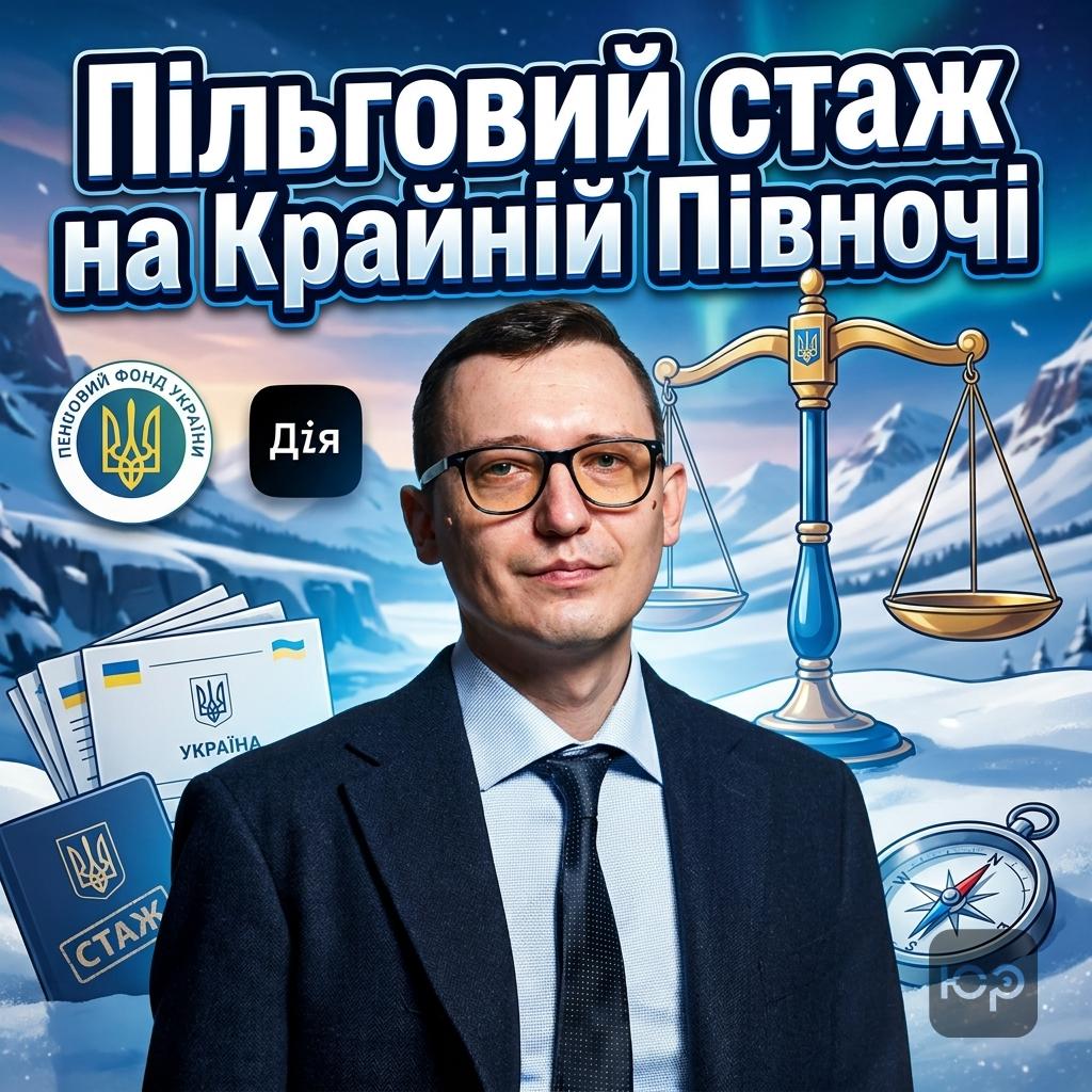 Зарахування стажу за роботу в районах Крайньої Півночі