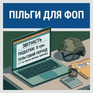Податкові пільги для мобілізованих підприємців та учасників бойових дій