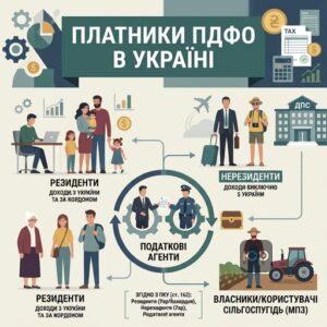 Хто є платником податку на доходи фізичних осіб в Україні та які обов'язки вони мають