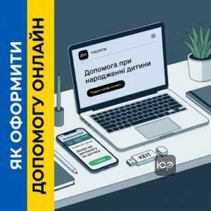 Подача заяви на допомогу на дитину через портал ПФУ та Дію 2026