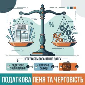 Пеня за податковим зобов'язанням та правила її зарахування податковою службою