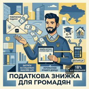 Податкова знижка для фізичних осіб як спосіб повернути сплачений податок на доходи