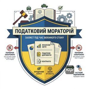 Податкові перевірки під час воєнного стану та дія мораторію