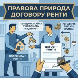 Поняття та правова природа договору ренти за Цивільним кодексом України