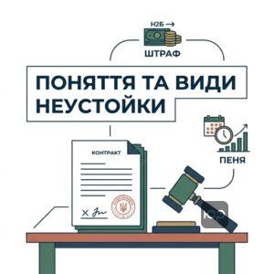 Поняття та види неустойки відповідно до Цивільного кодексу України
