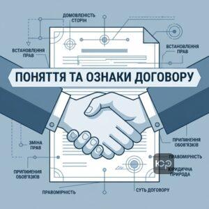 Поняття цивільно-правового договору та його основні юридичні ознаки за ЦК України