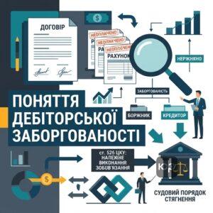 Стягнення дебіторської заборгованості з контрагентів у судовому порядку