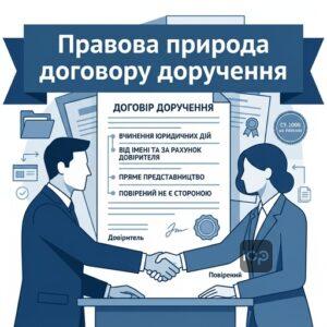 Договір доручення як інструмент прямого представництва в цивільному праві
