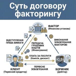 Поняття та юридична природа договору факторингу згідно з ЦК України