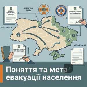 меры по эвакуации населения в Украине правовые основания