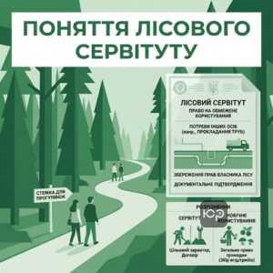Визначення поняття лісовий сервітут згідно з Лісовим кодексом України